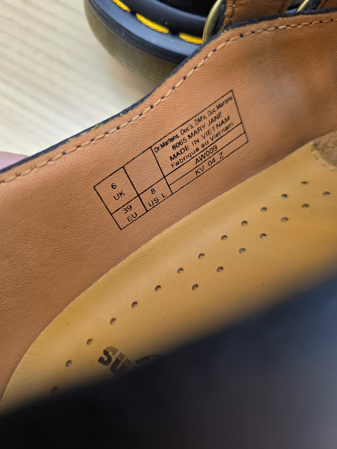 닥터마틴 8065 메리제인 블랙 UK6 상품이미지9