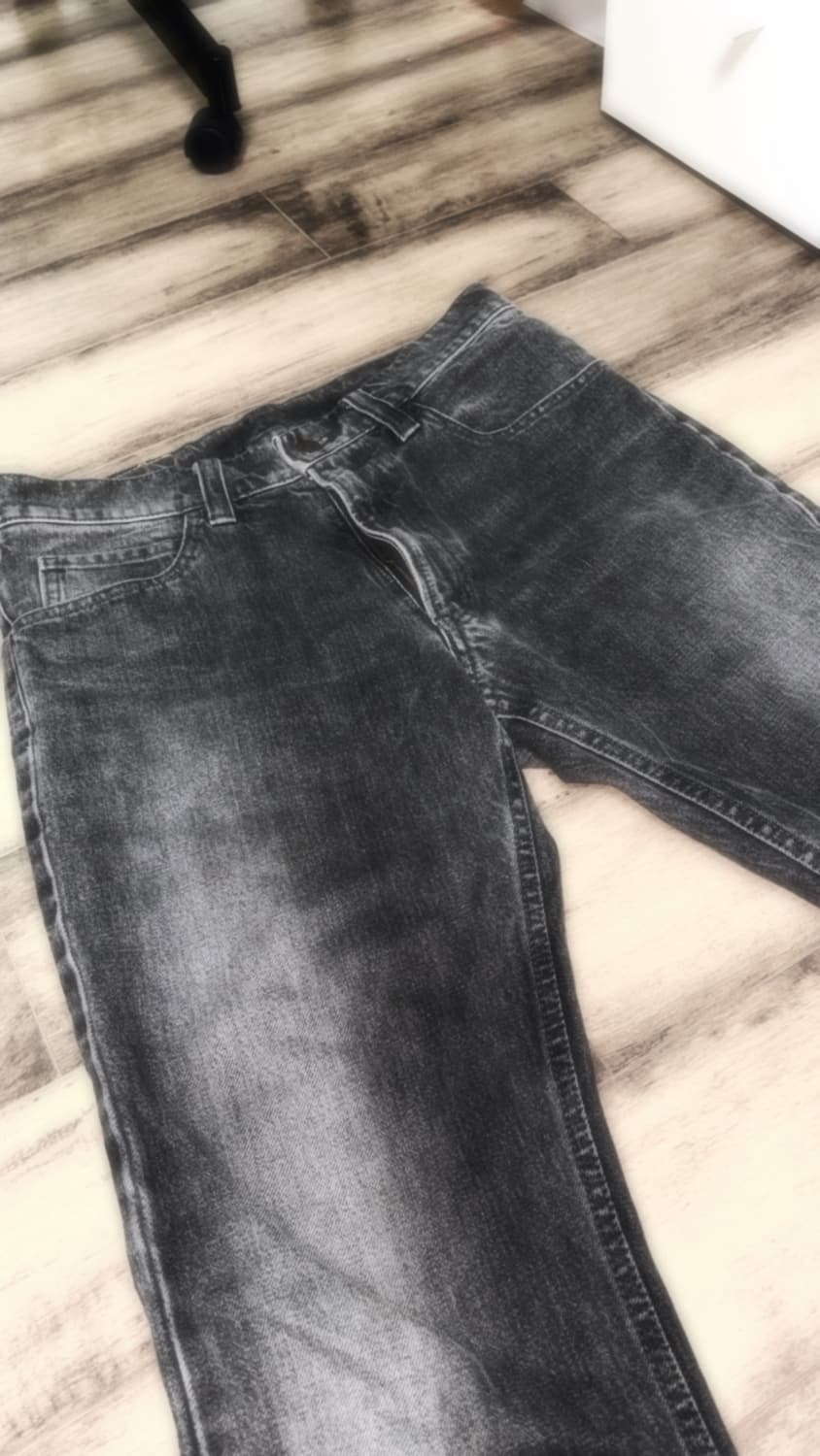 블랙 워싱 HRM 헐리우드 랜치 마켓 빈티지 세미 부츠컷 진 상품이미지2