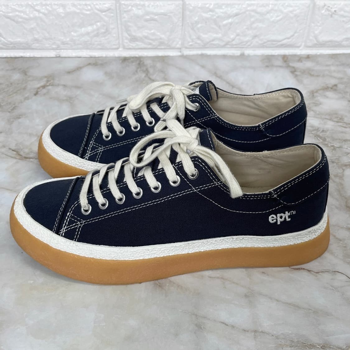 ETP 캔버스 로우 스니커즈 네이비 / 290 상품이미지3