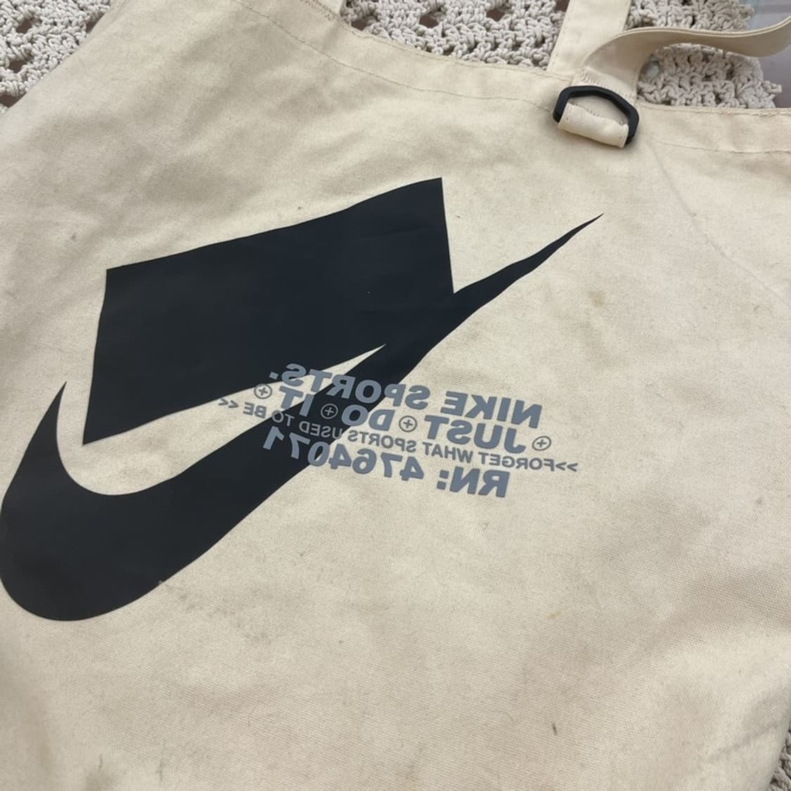 나이키 빈티지 캐주얼 빅로고 에코백 토트백 C10241 상품이미지6