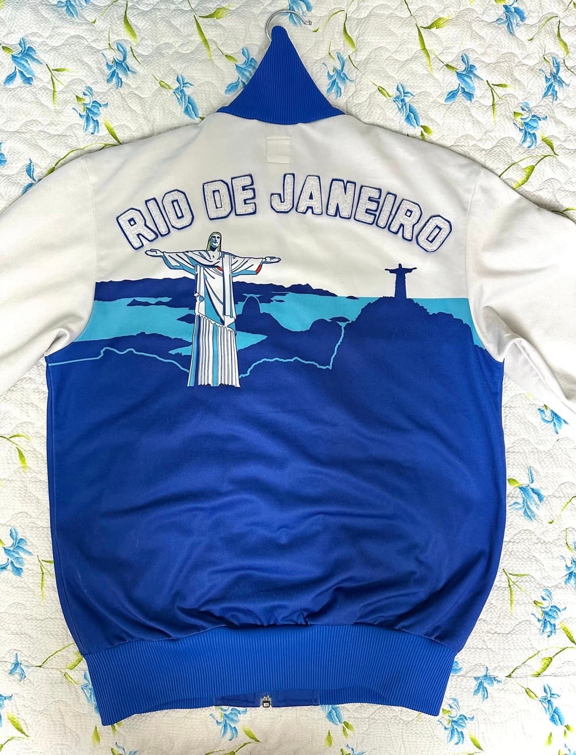 아디다스 브라질 리우데자네이루 국대 트랙탑 져지 흰파m 상품이미지2