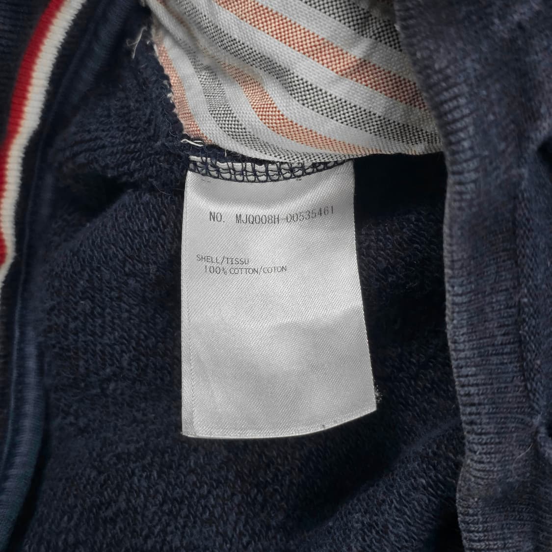 톰브라운 4바 트레이닝 조거팬츠 네이비 상품이미지7