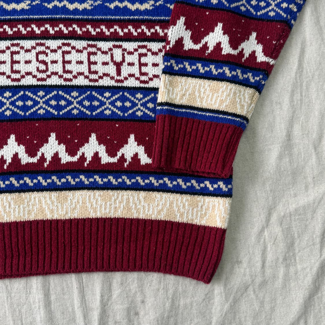 예스아이씨 크리스마스 니트 L 상품이미지3