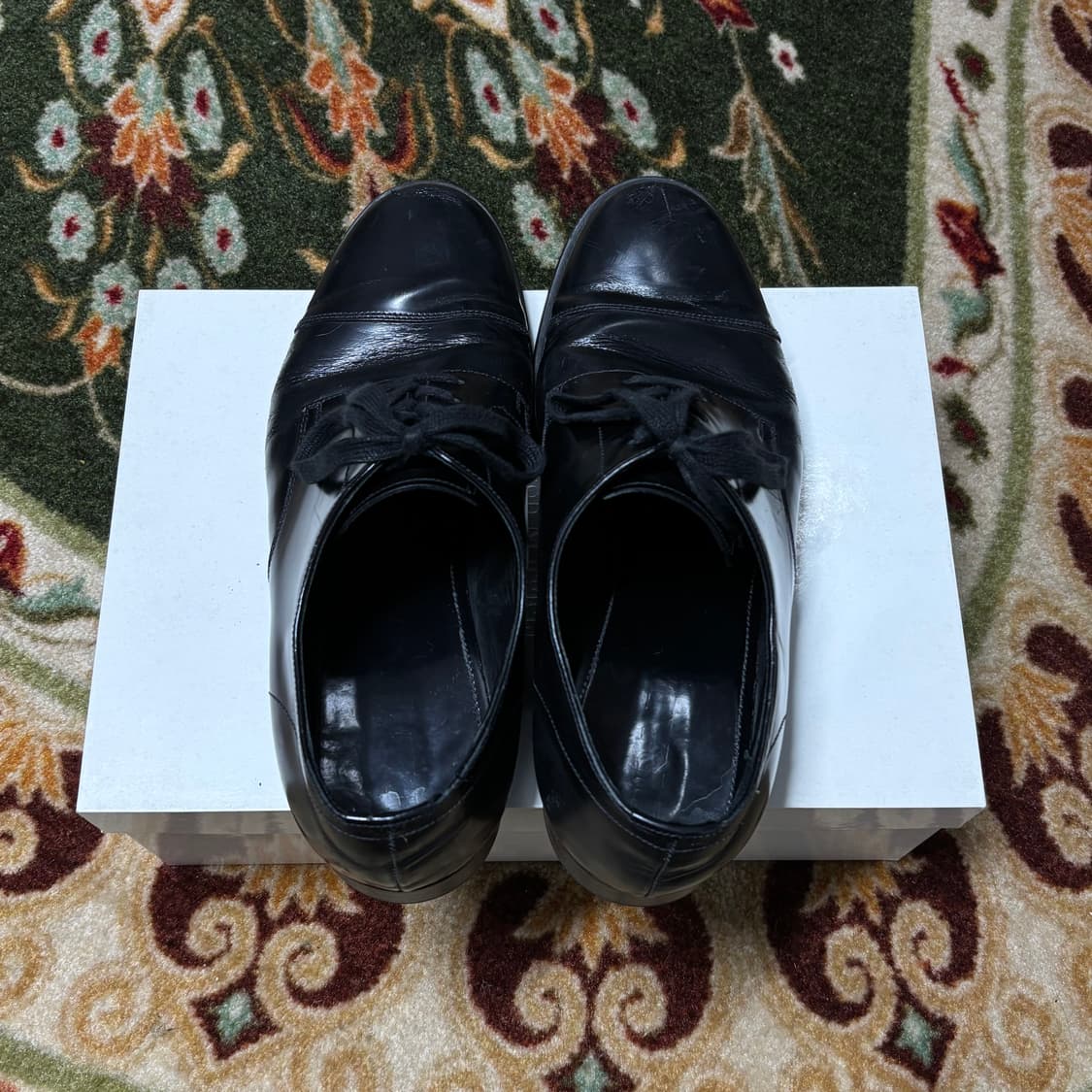 Prada Cap toe Derby Shoes (275) 상품이미지3