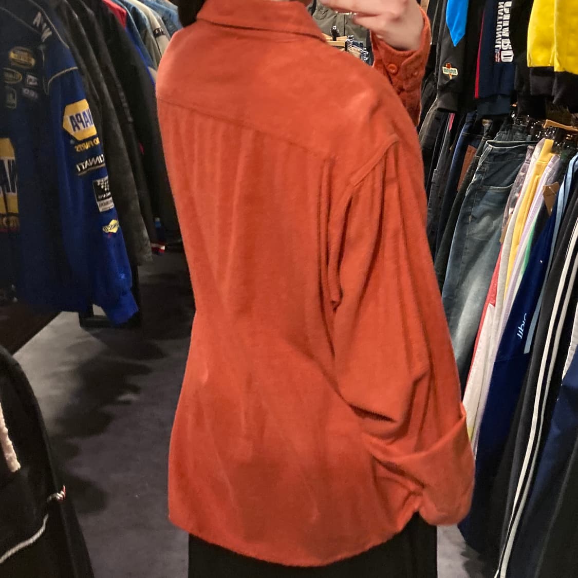 [IM] 칼하트 울 긴팔셔츠 오렌지 상품이미지7