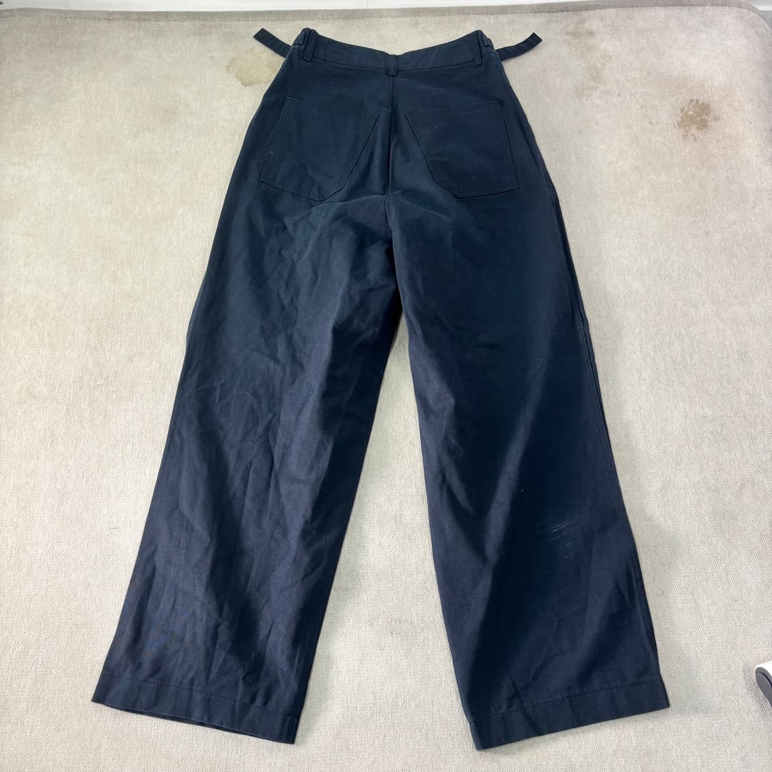 35 로아 투턱 코튼 와일드 팬츠  상품이미지2