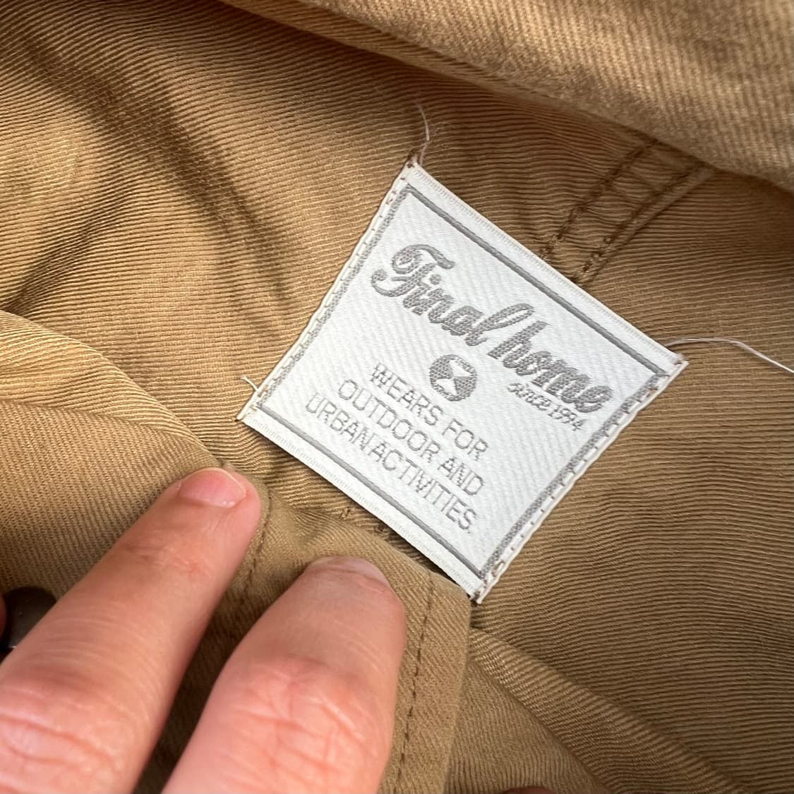 빈티지 파이널홈 나일론 자켓 상품이미지8