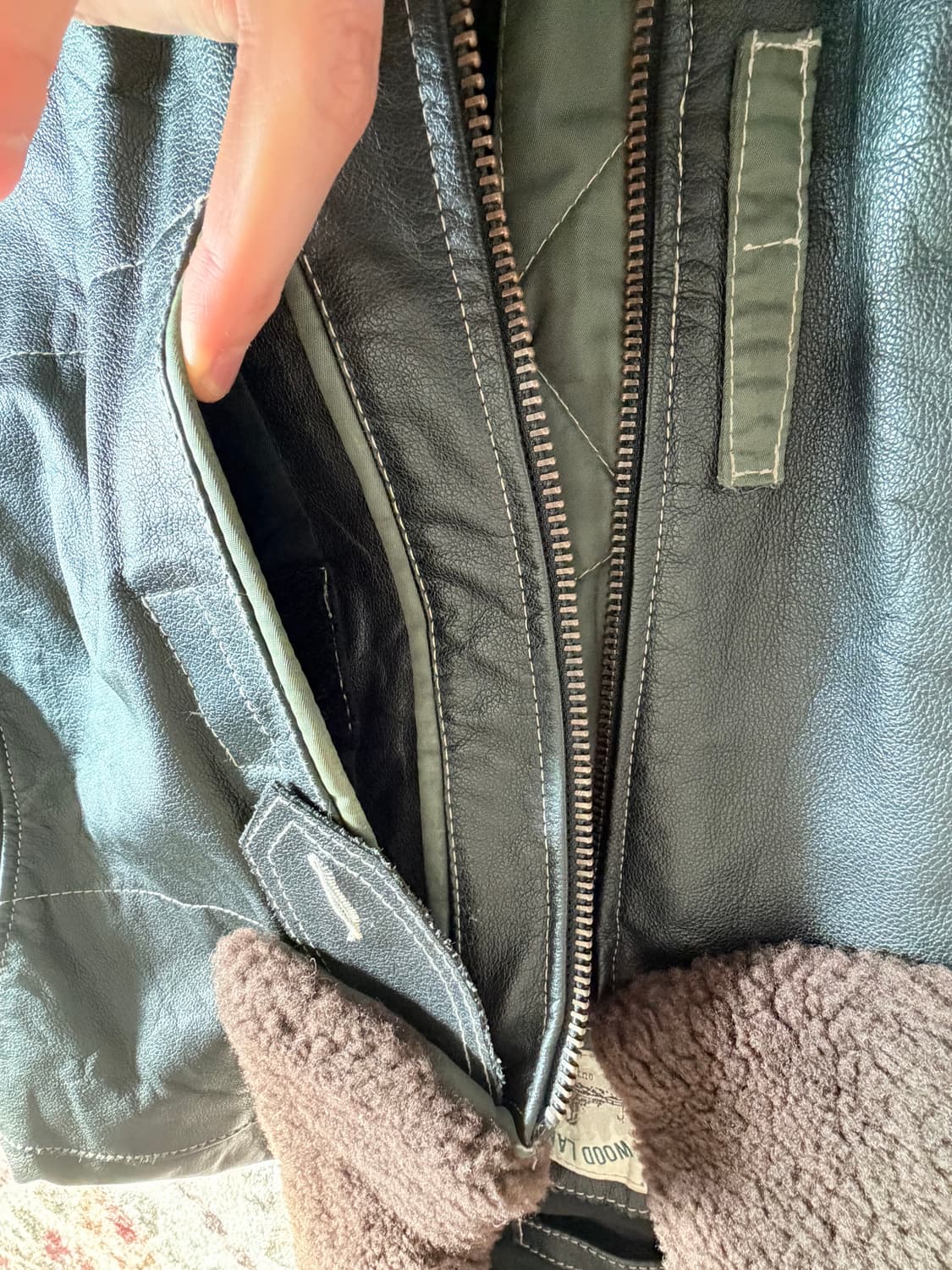 wood lander 가죽자켓 상품이미지6