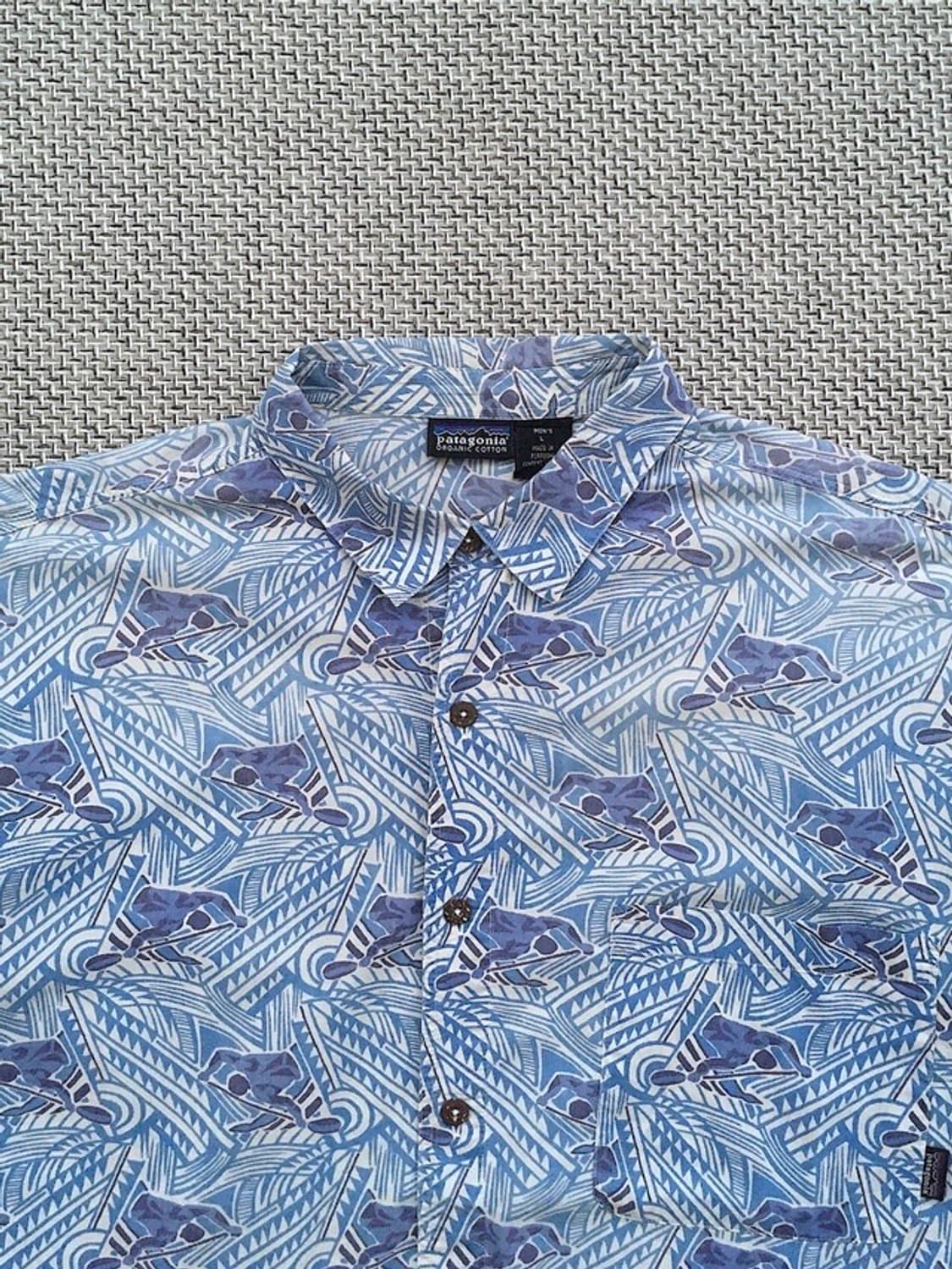 Organic cotton Kanu all-over printed SH 상품이미지1