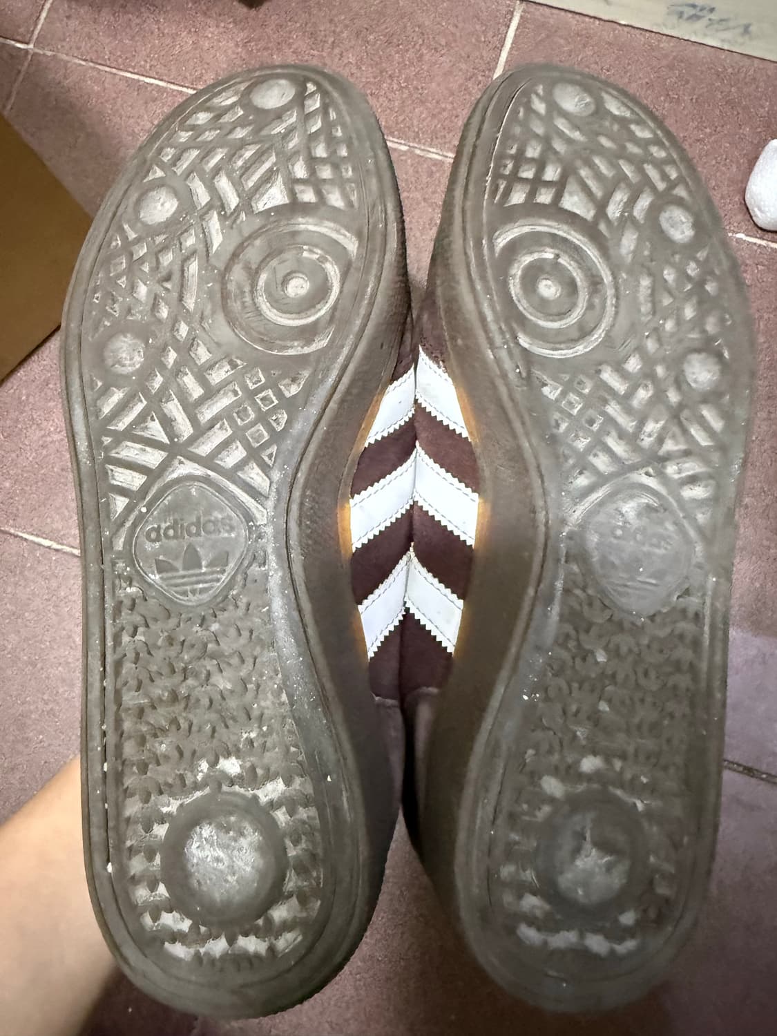 270)아디다스 스페지알 핸드볼 쉐도우 브라운 화이트 상품이미지4