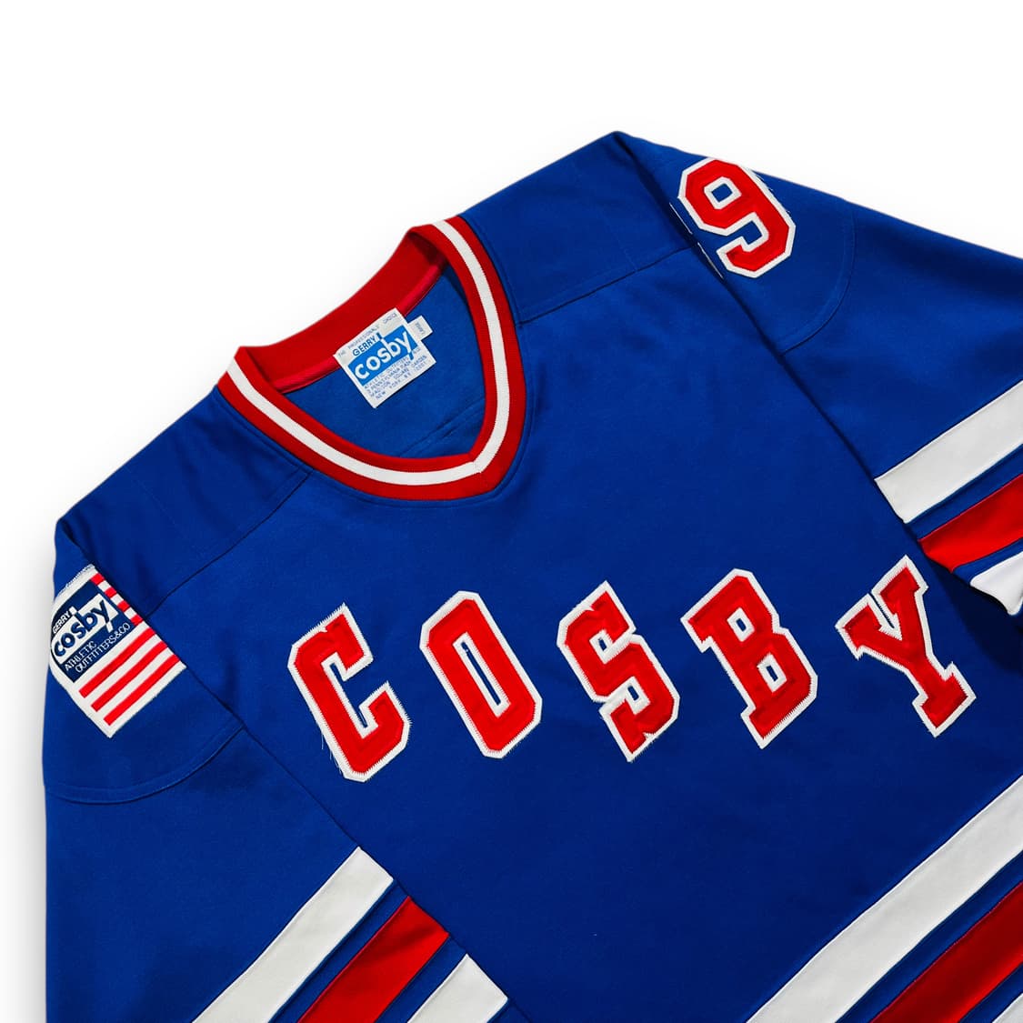 Gerry Cosby 39 넘버 아이스하키 블루 져지 상품이미지2