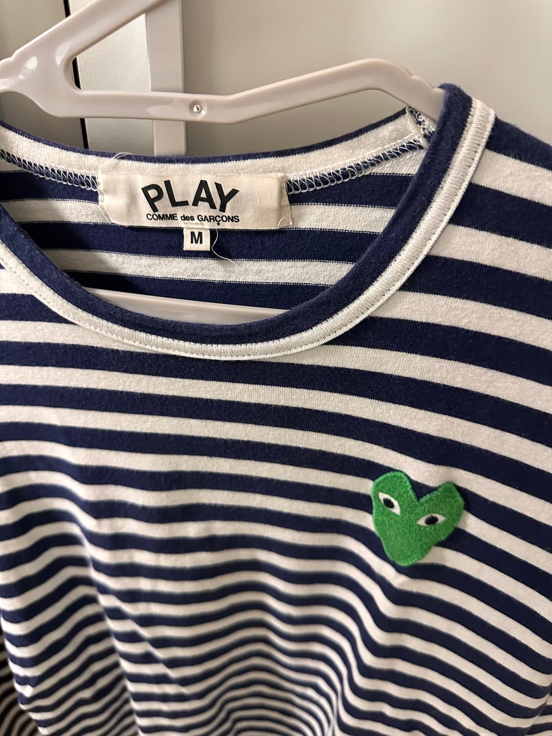 꼼데가르송 긴팔티 상품이미지2