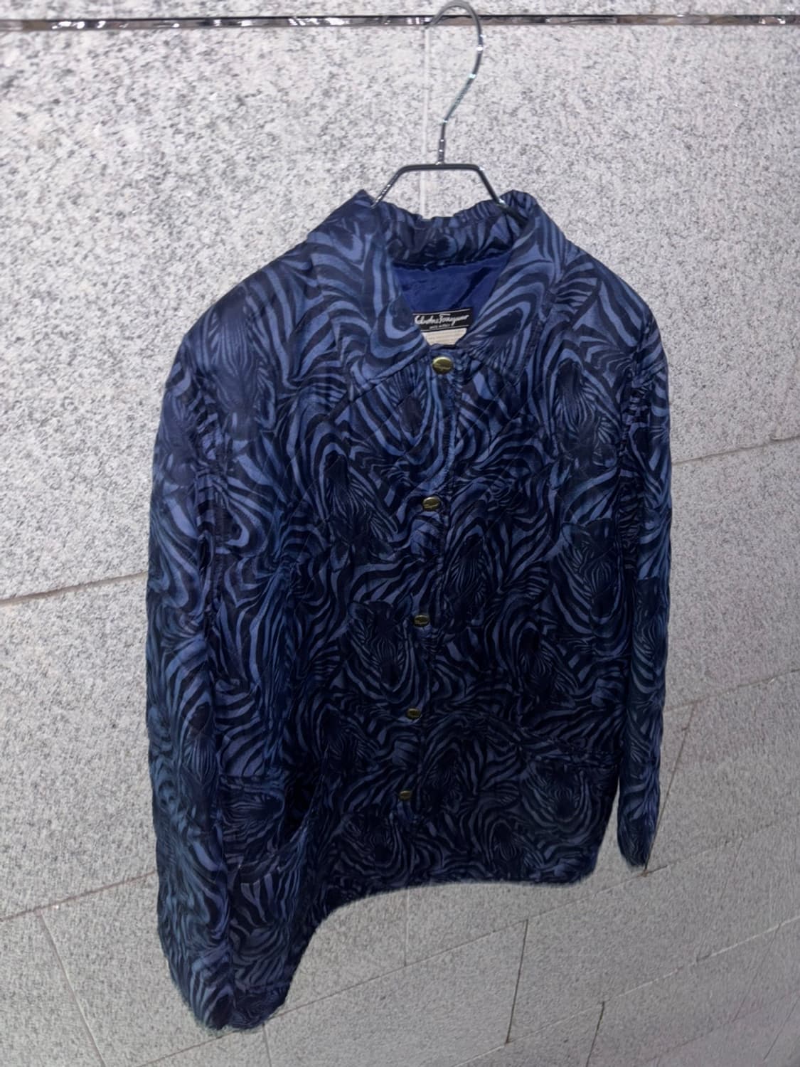 Vintage Ferragamo Quilting Jacket 상품이미지1