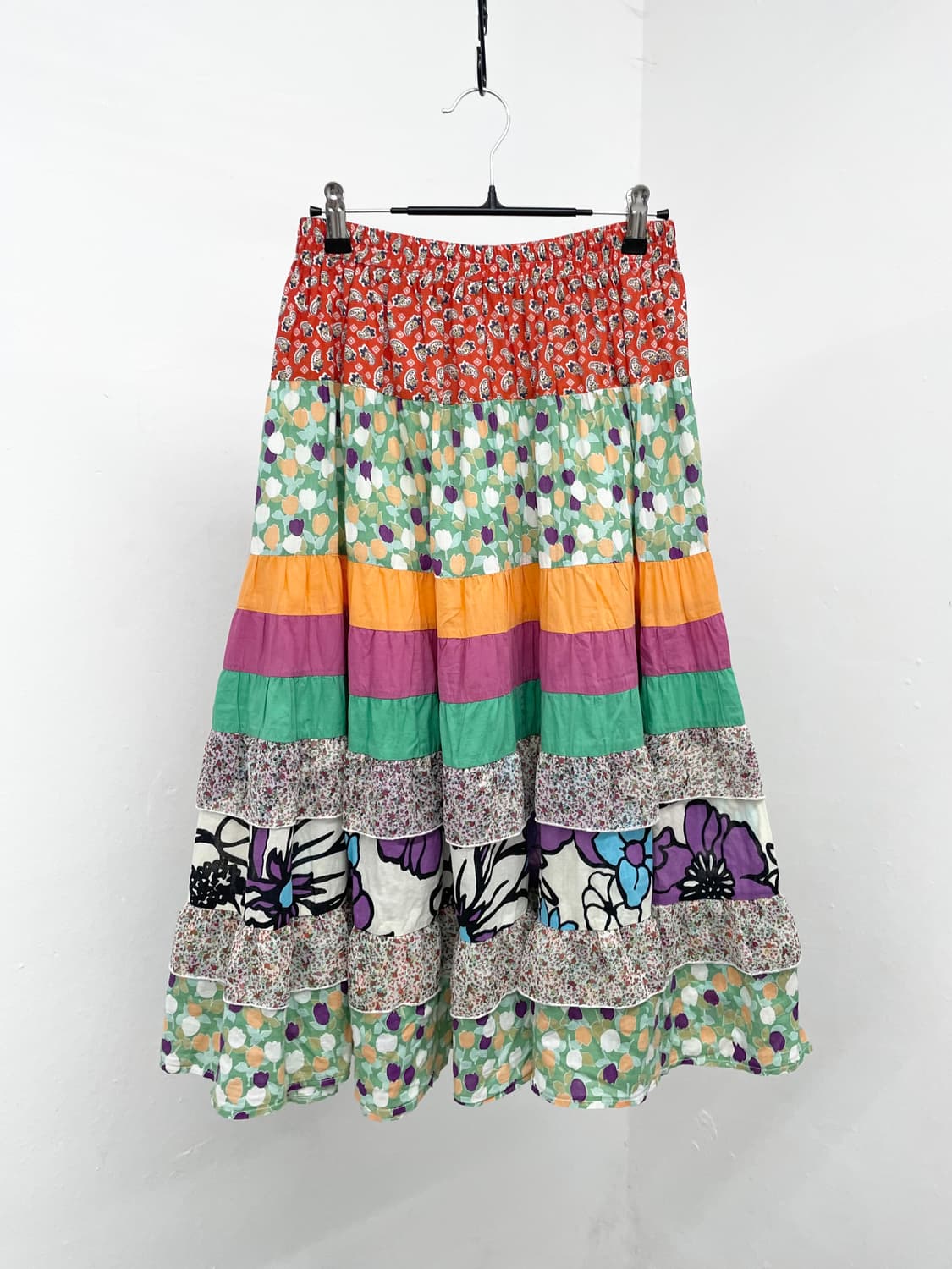 하구미 모리 패치 캉캉 스커트 상품이미지1