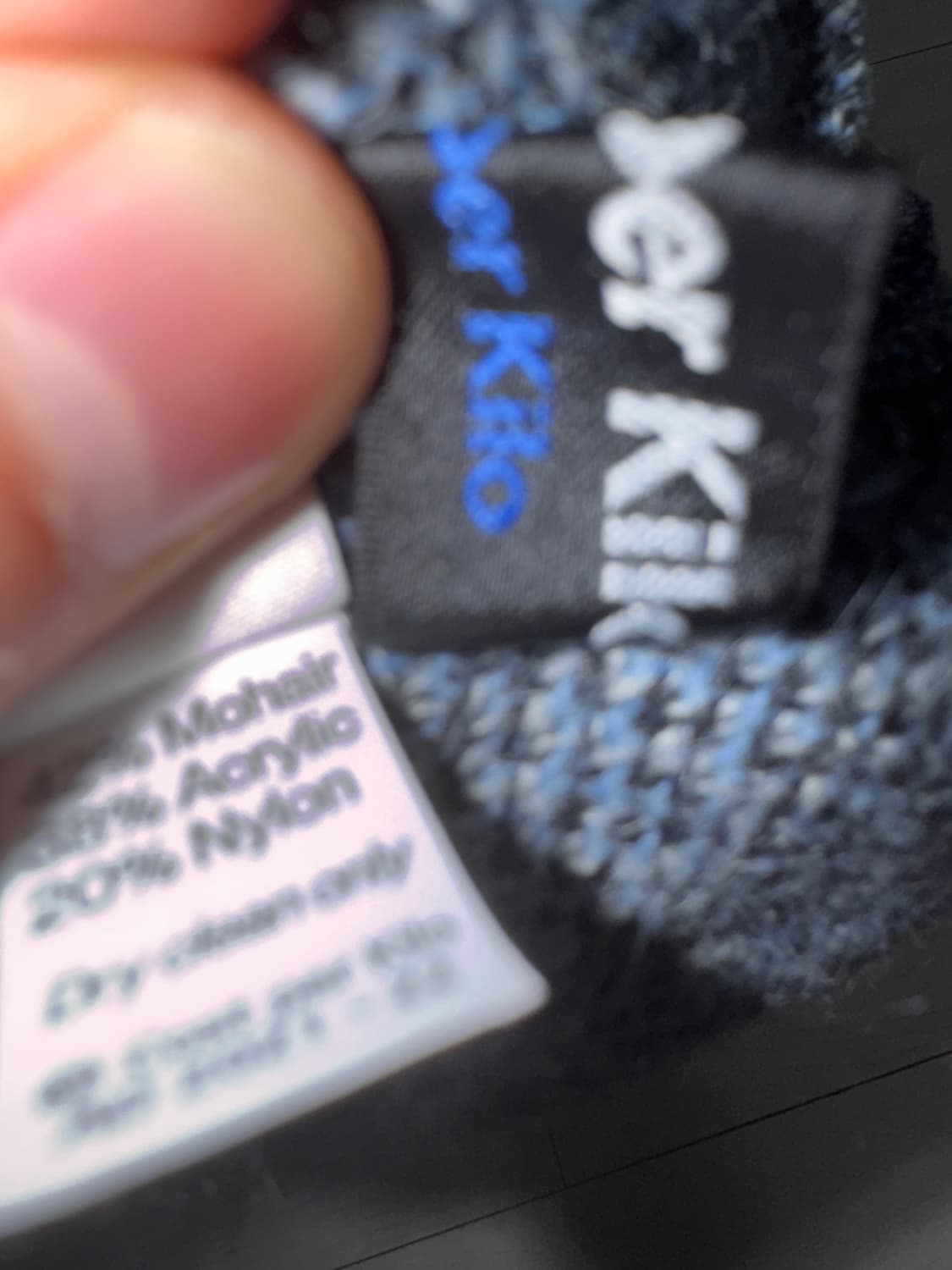 Cost per Kilo Star Checked Angora Beanie 상품이미지3