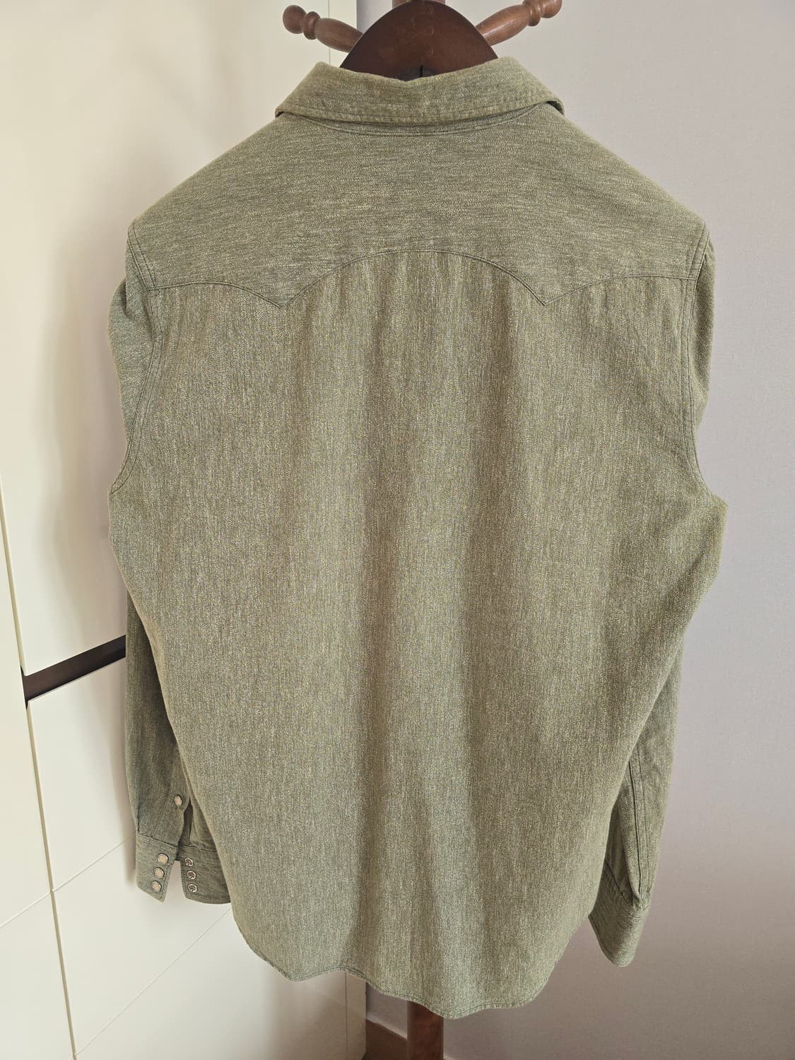 ​[RRL] 더블알엘 올리브 웨스턴 셔츠 (M) - 국내정판 상품이미지4