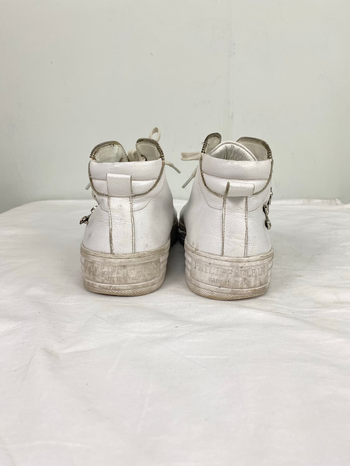 필립플레인 스컬 하이탑 스니커즈 260 <61> 상품이미지5