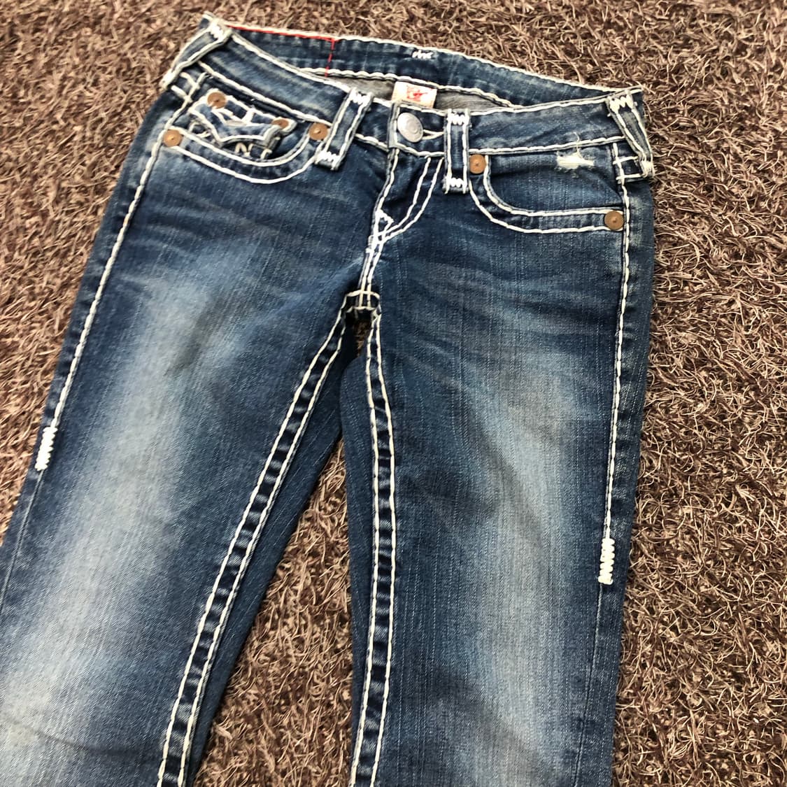 트루릴리전 조이 슈퍼티 부츠컷 데님 팬츠 상품이미지6