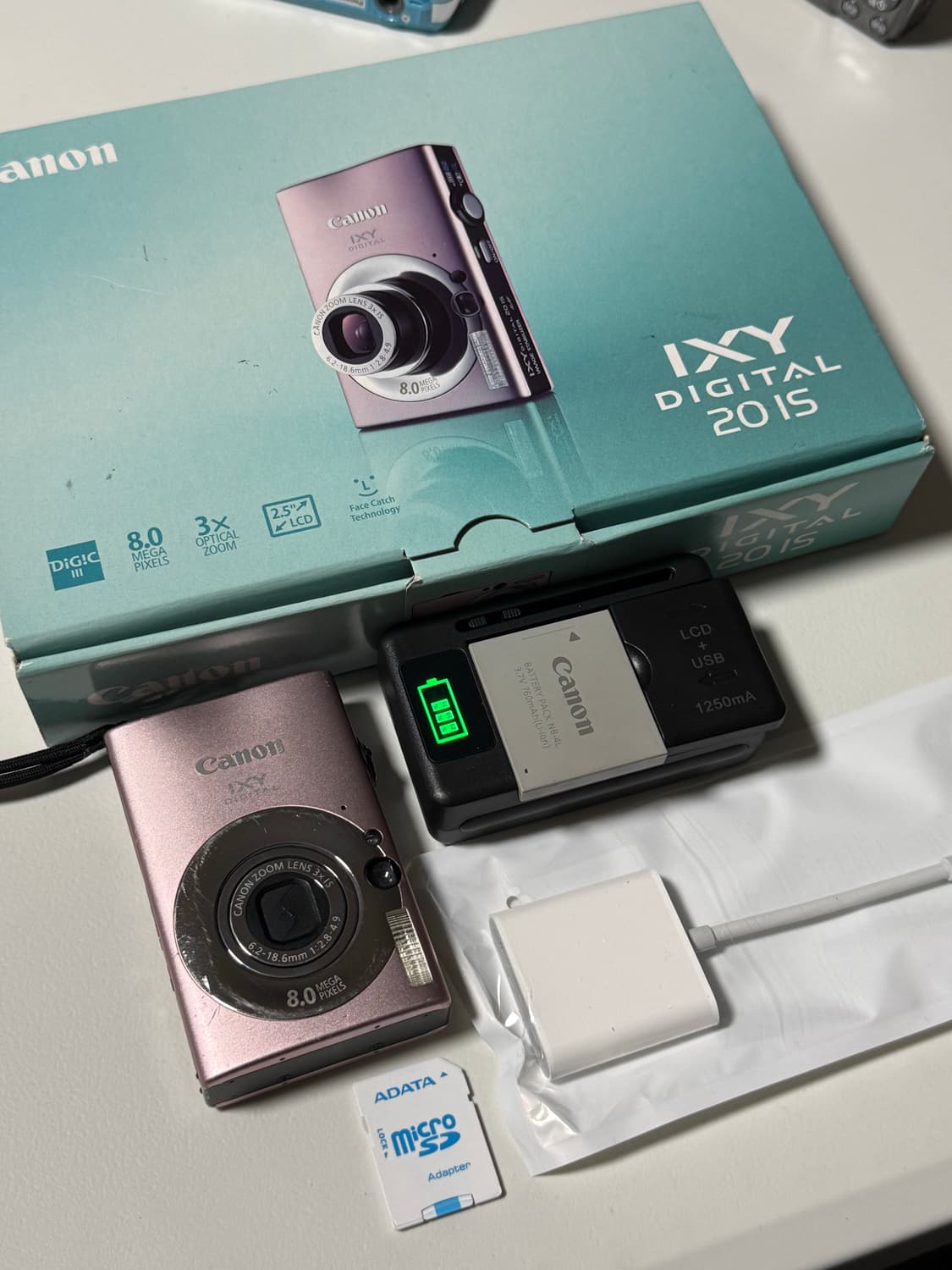 레어 매물 장원영 리사 디카 캐논 ixus 80/ixy 20is 상품이미지5