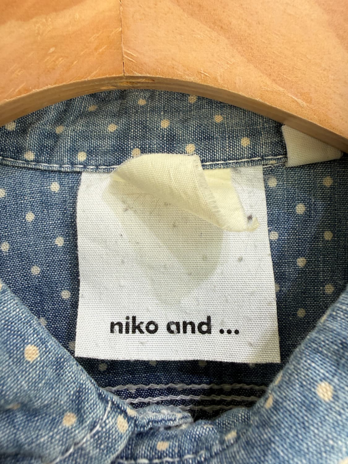 NIKO AND 도트 셔츠  상품이미지7