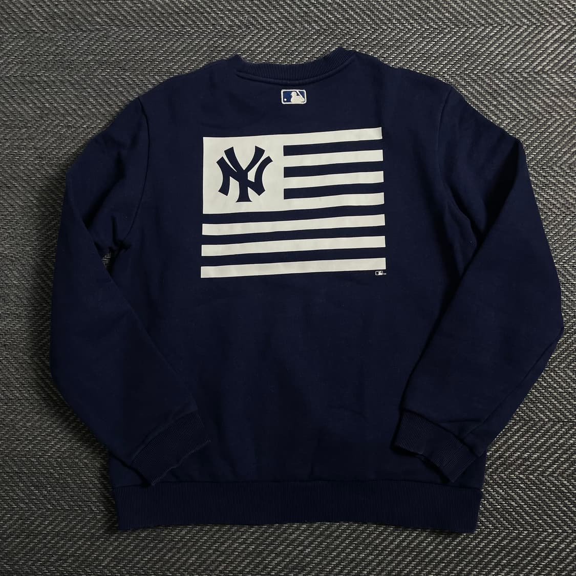 MLB 뉴욕 양키스 빅로고 맨투맨 네이비y 4377 상품이미지2