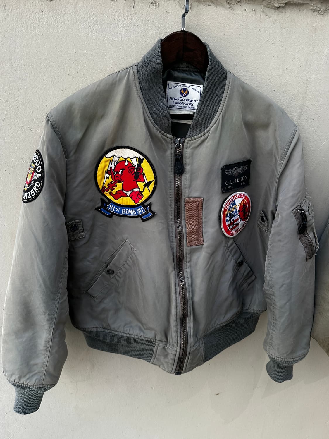TED COMPANY 테드컴퍼니 MA-1 Flight Jacket 상품이미지3