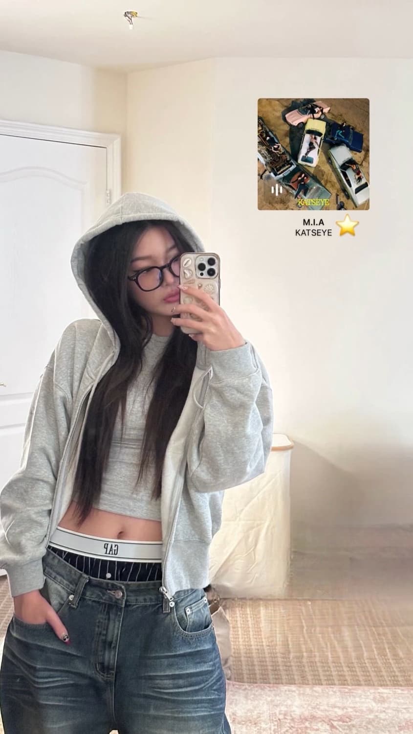 어널러코드 엠보워싱 데님팬츠 그린블루 상품이미지3