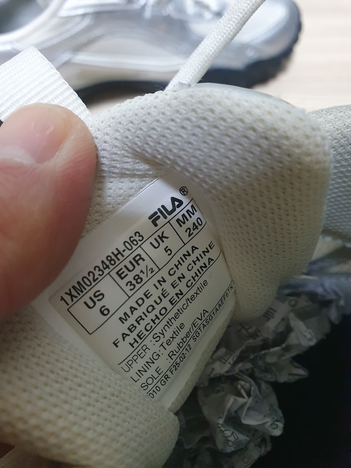 휠라 에샤페 MS 실버문 240 상품이미지10