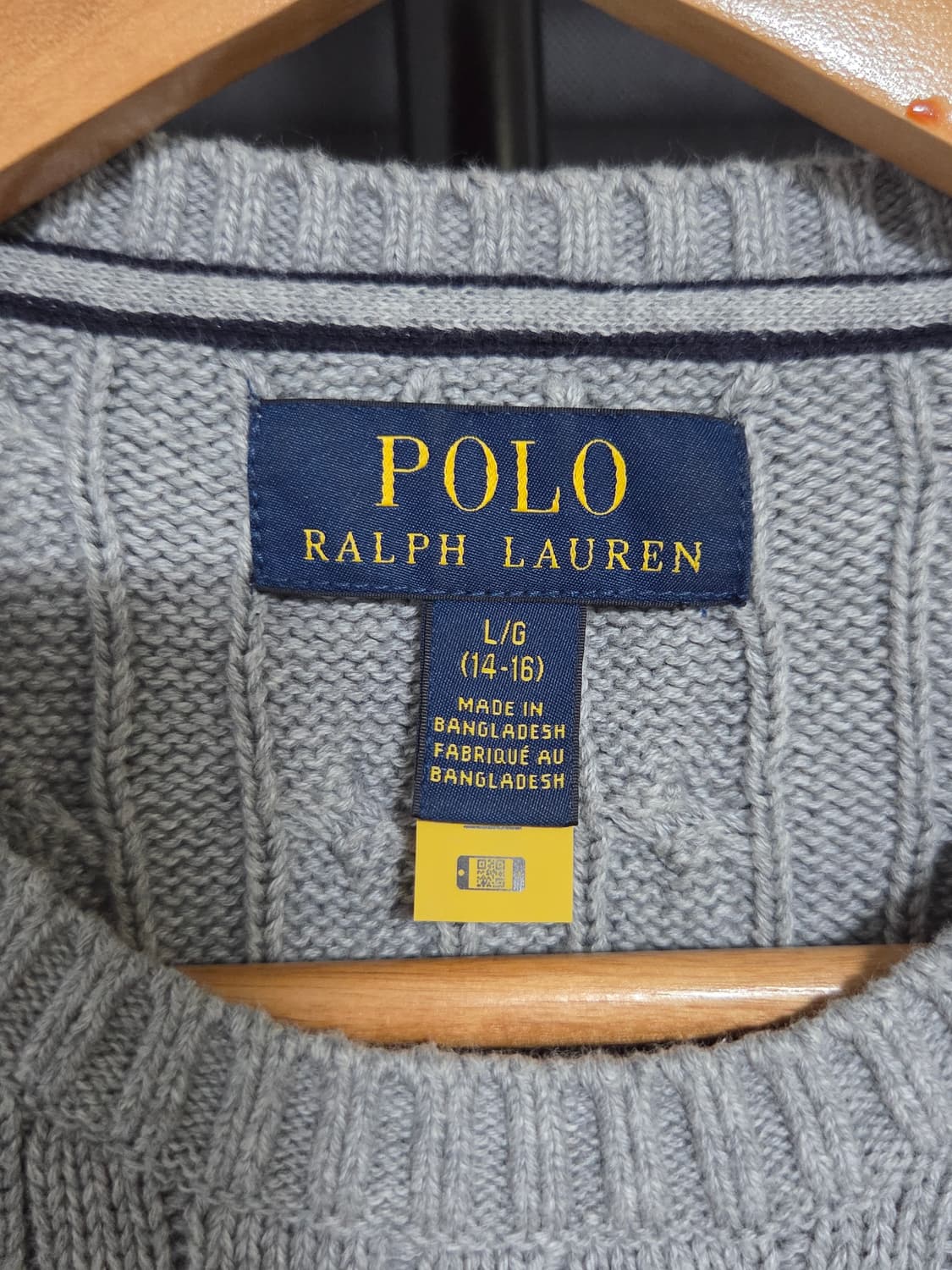 [폴로 랄프로렌] 코튼 케이블 니트 스웨터 | 00196 상품이미지3