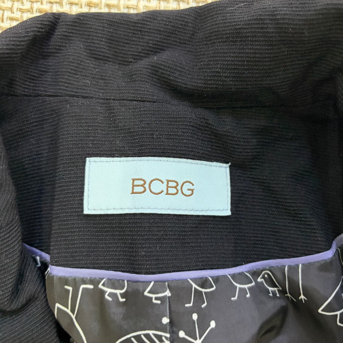 88-96-160 BCBG 스티치 블레이저 0602D1 상품이미지3