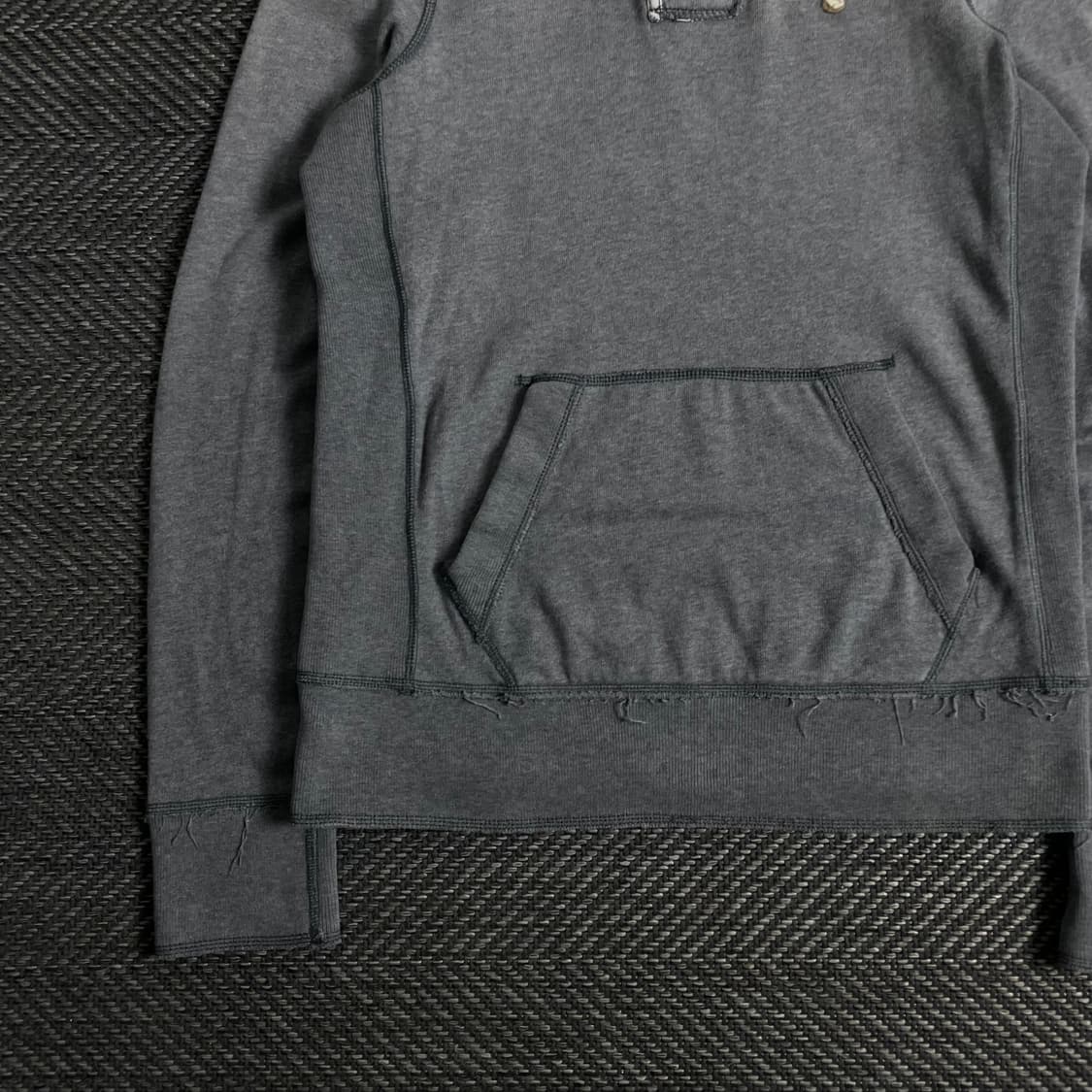 00s 아베크롬비 y2k 빈티지 하프 버튼 스웻 셔츠y 3412 상품이미지3