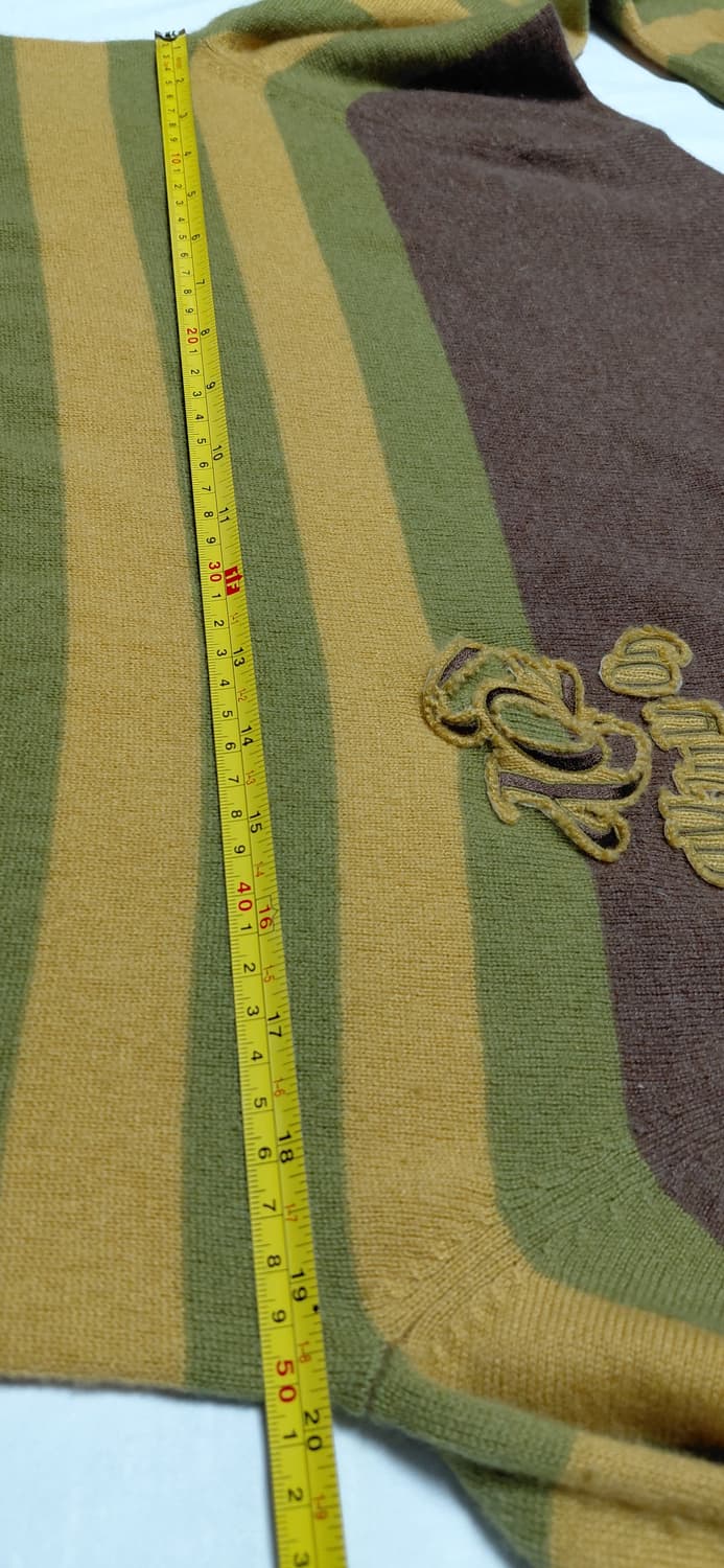 일본 골프웨어 ZOY 스트라이프 니트 M (무료배송) 상품이미지8