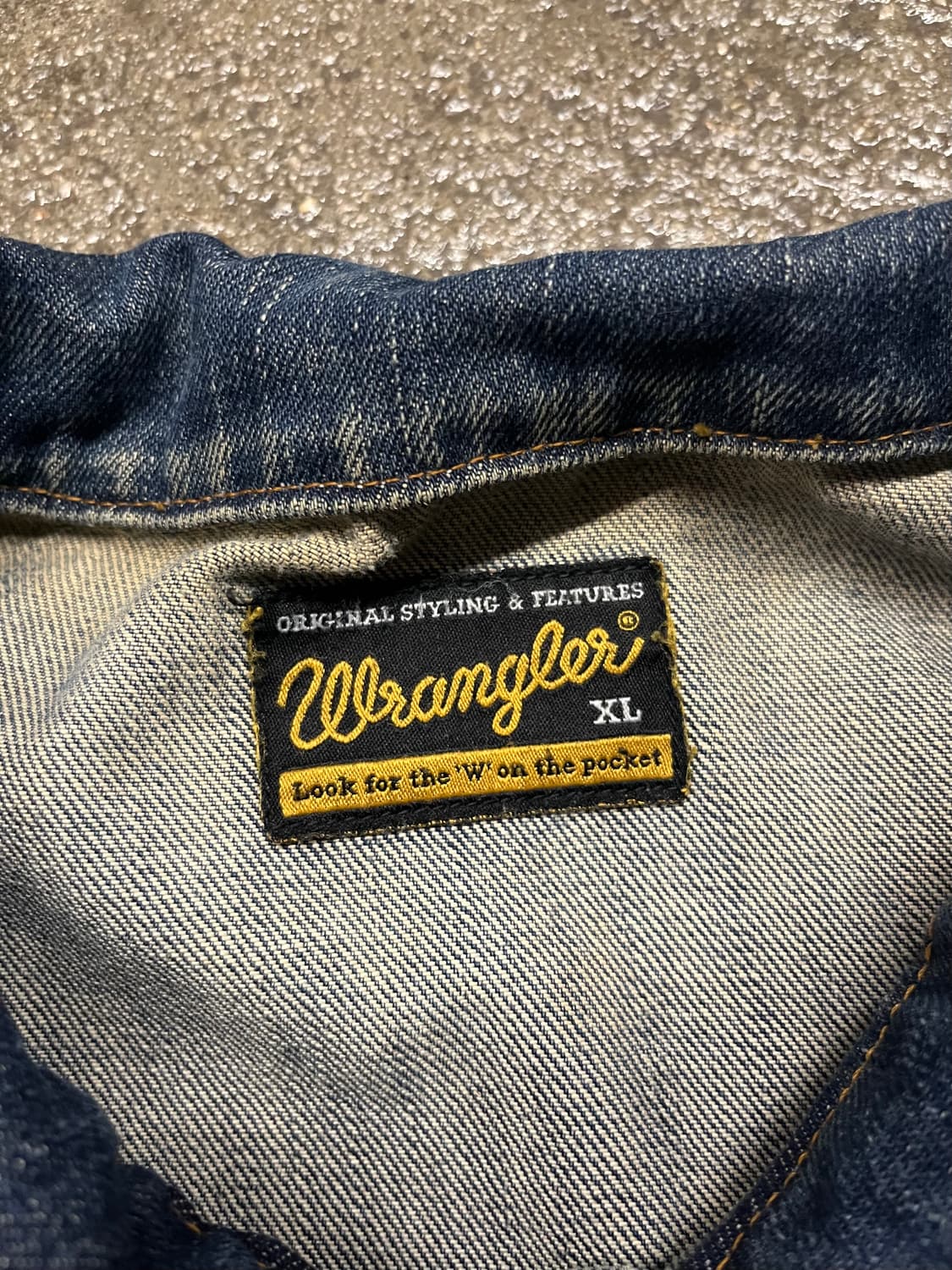 Wrangler 데님 트러커 자켓 (105) 상품이미지5