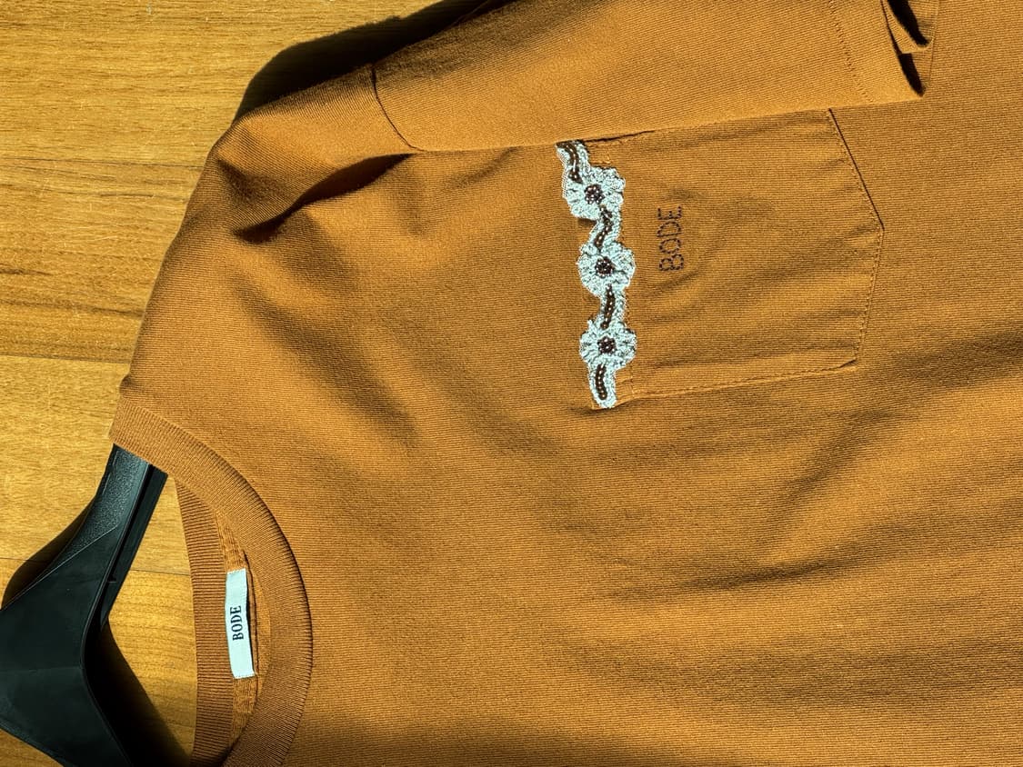 보디 BODE Beaded Fleur T-Shirt 상품이미지2