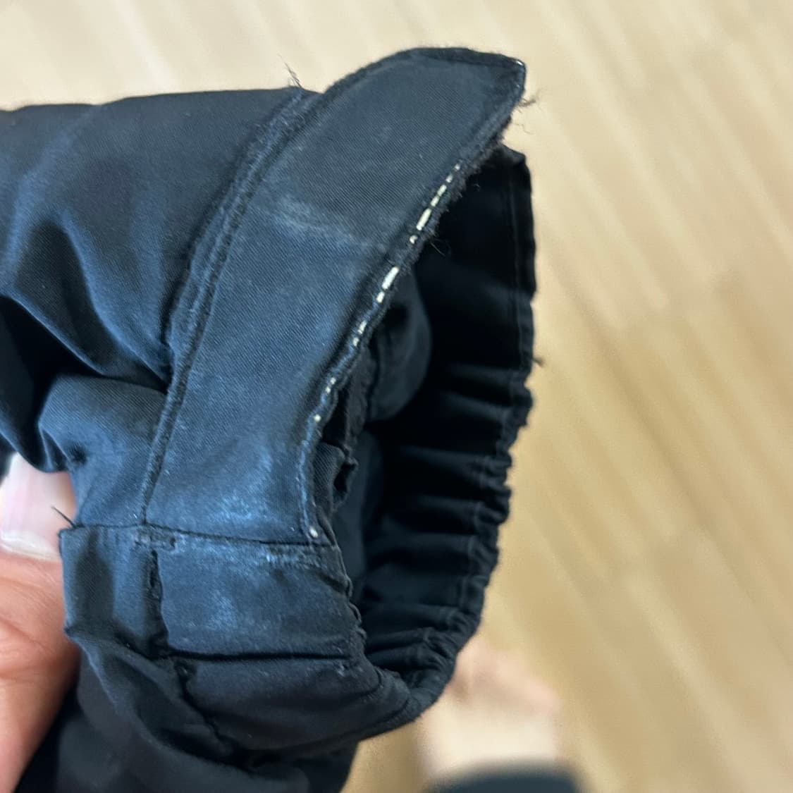 몽벨 고어텍스 블랙 투웨이 패딩 L 상품이미지7