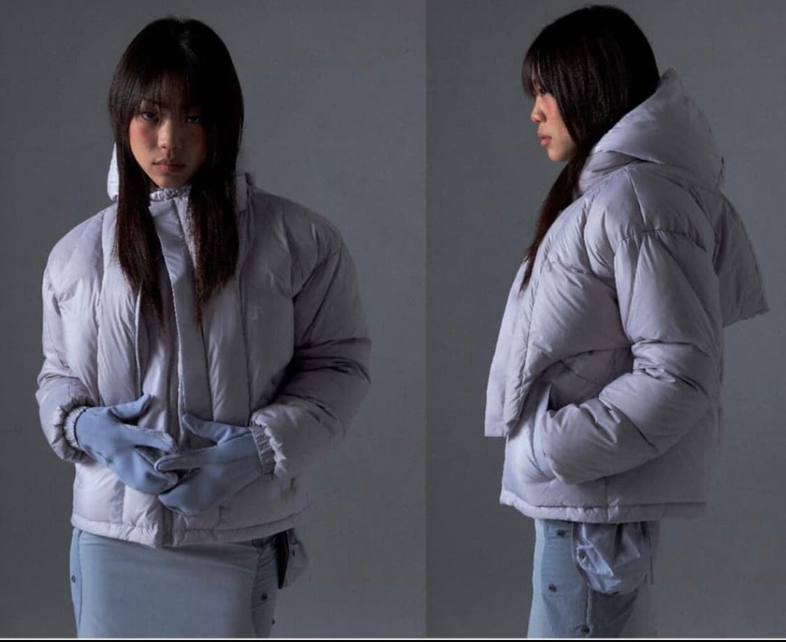 오호스 레이어드 볼레로 다운 자켓 패딩 2 상품이미지4