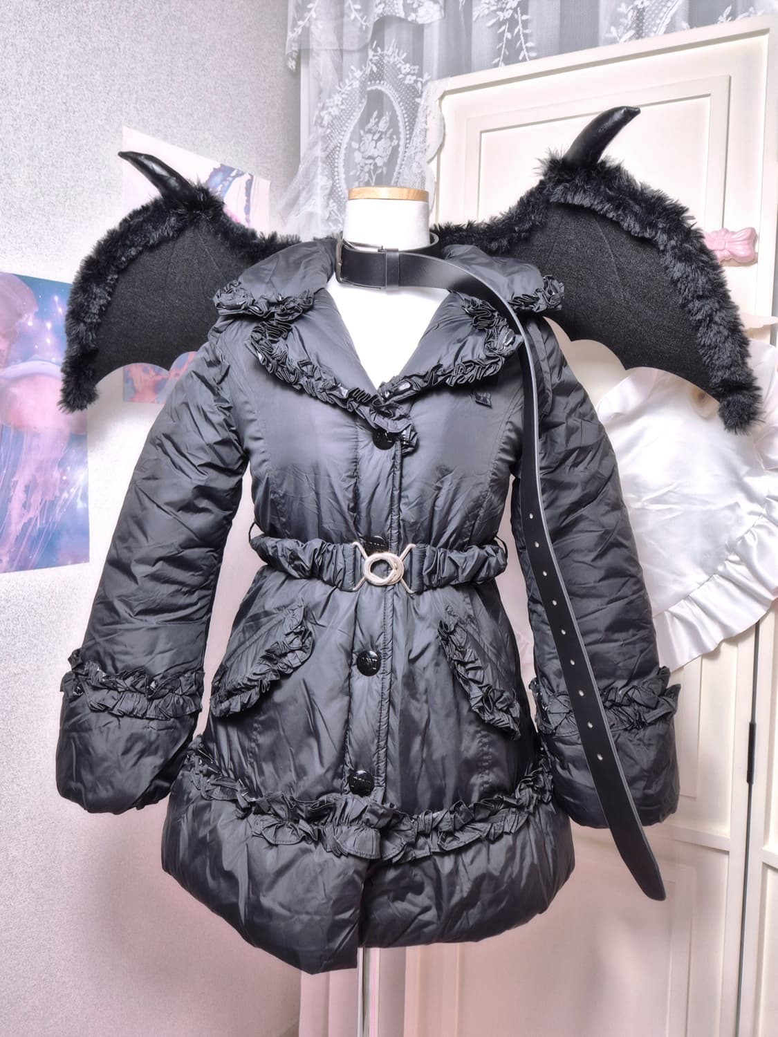 로니 히메갸루 헤이세이 프릴 리본 패딩 트랄라라 리즈리사 상품이미지3