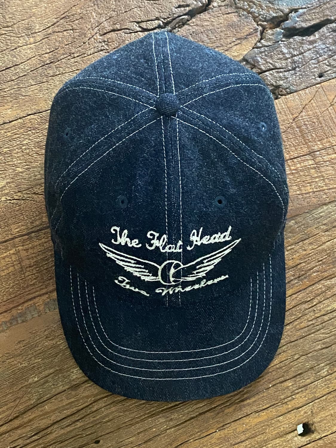 THE FLAT HEAD 플랫헤드 데님 캡 상품이미지4