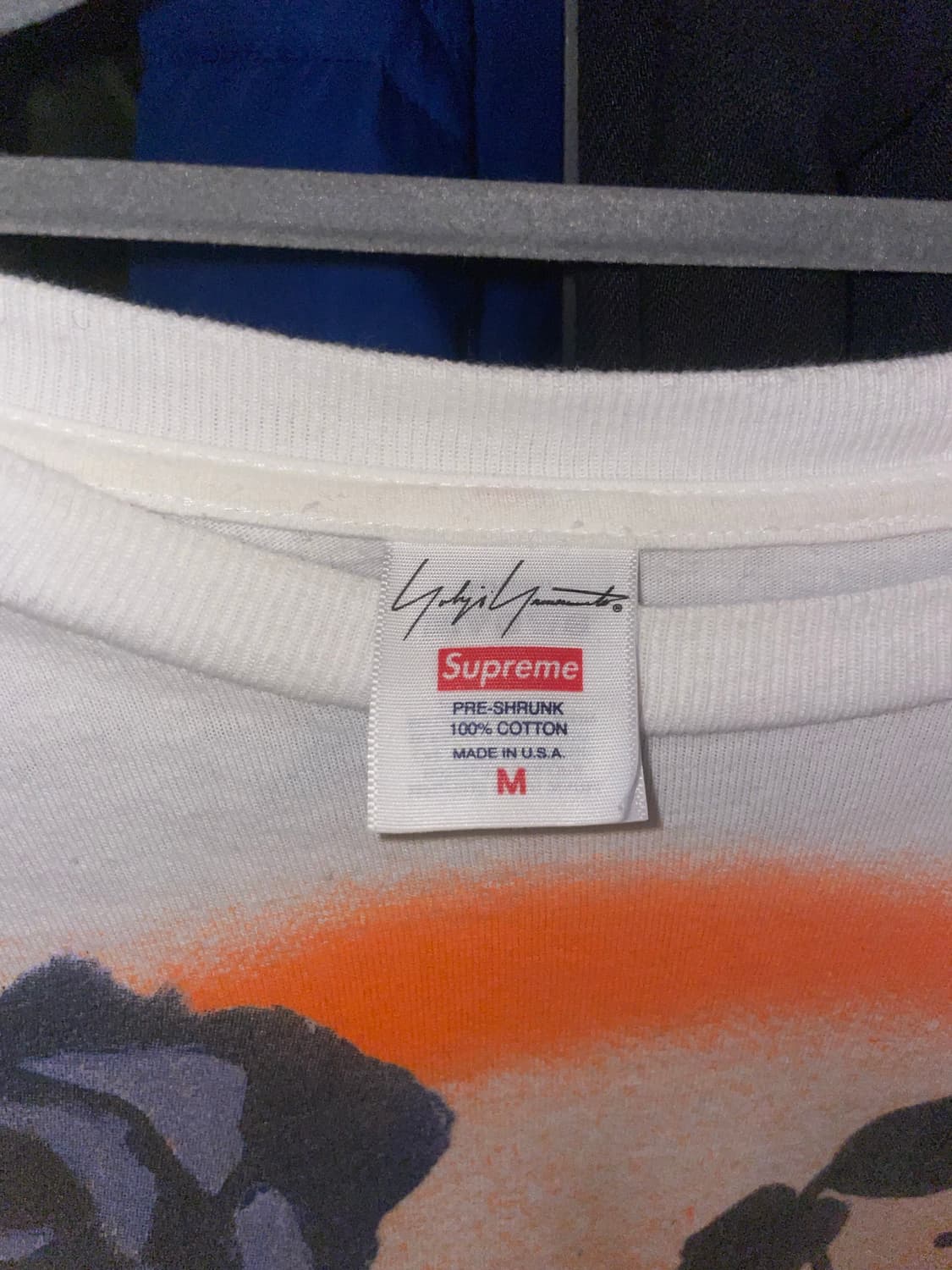 슈프림 요지야마모토 티 m 상품이미지3