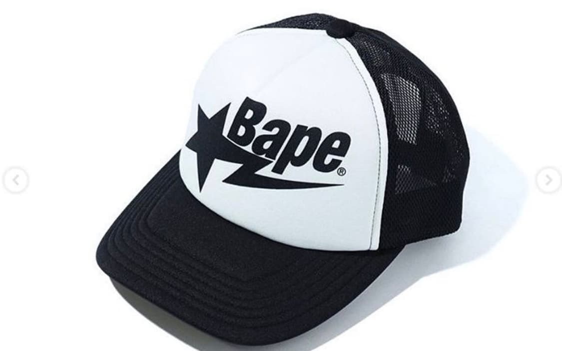 베이프 스타 메쉬 캡 BAPE STA MESH CAP 상품이미지1