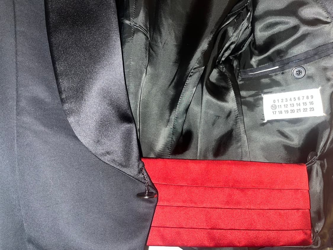 마르지엘라 07ss 슈퍼숄더 턱시도 블레이져 자켓 상품이미지4