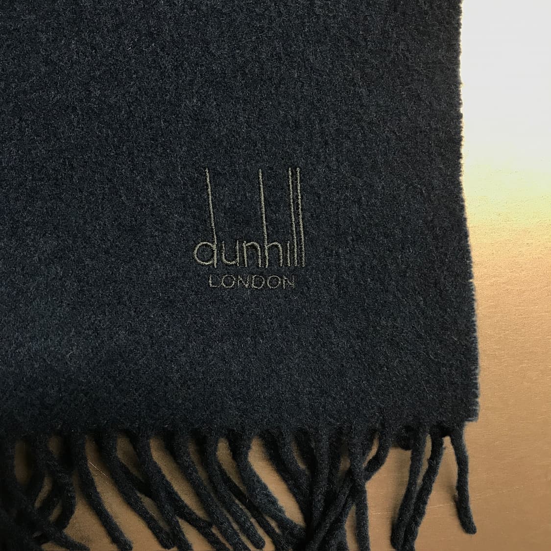 던힐 다크블루 머플러 상품이미지4