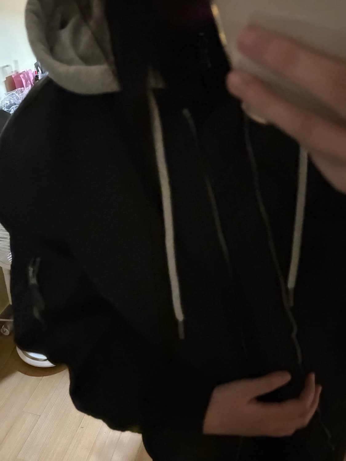 스파오 후드탈부착 봄버자켓 상품이미지1