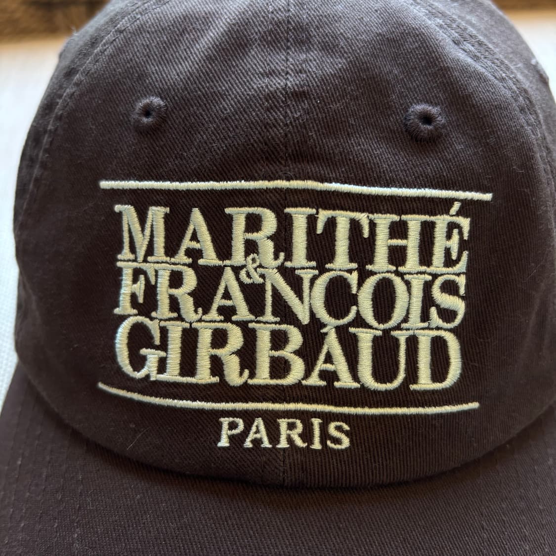 마리떼 프랑소와 저버 브라운 볼캡 상품이미지3