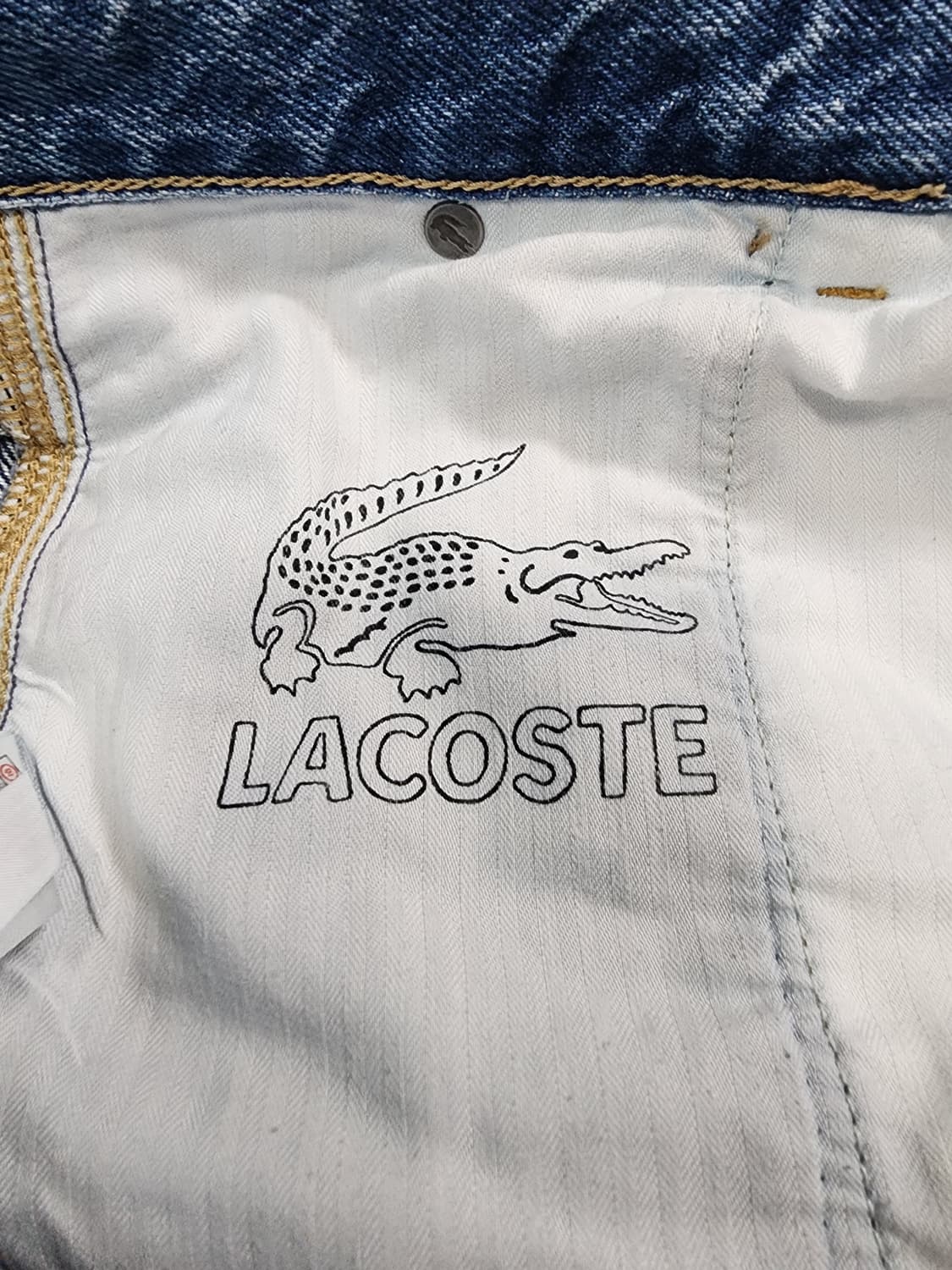 LACOSTE 라코스테 데님 팬츠 팜. (32~33)사이즈 청바지 상품이미지6