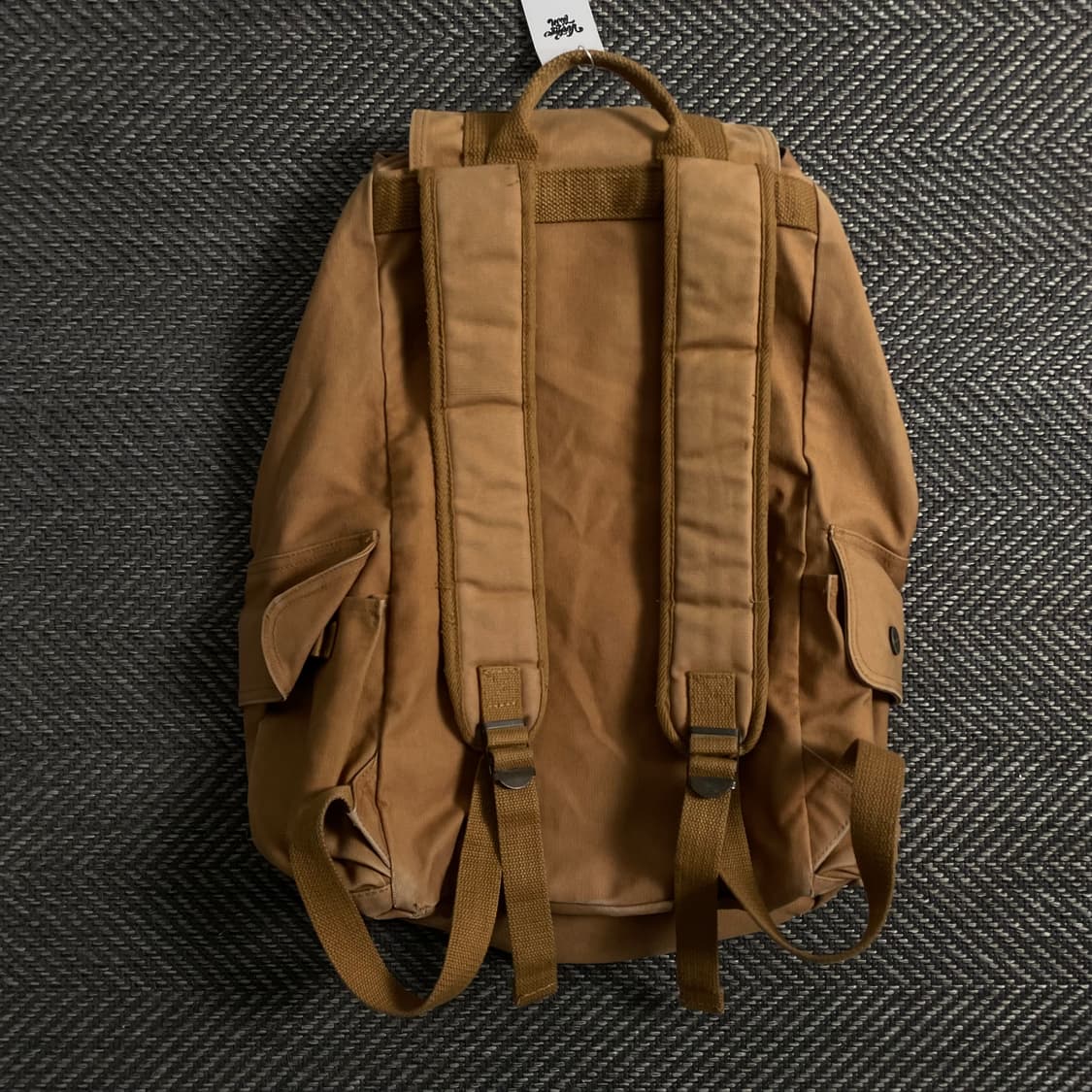 90s 칼하트 USA 오리지날 트램프 캔버스 백팩o 3885 상품이미지3