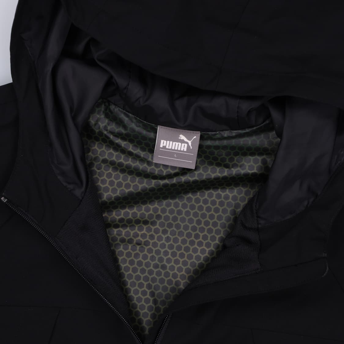 L 푸마 블랙 바람막이 자켓 0318H1 상품이미지3