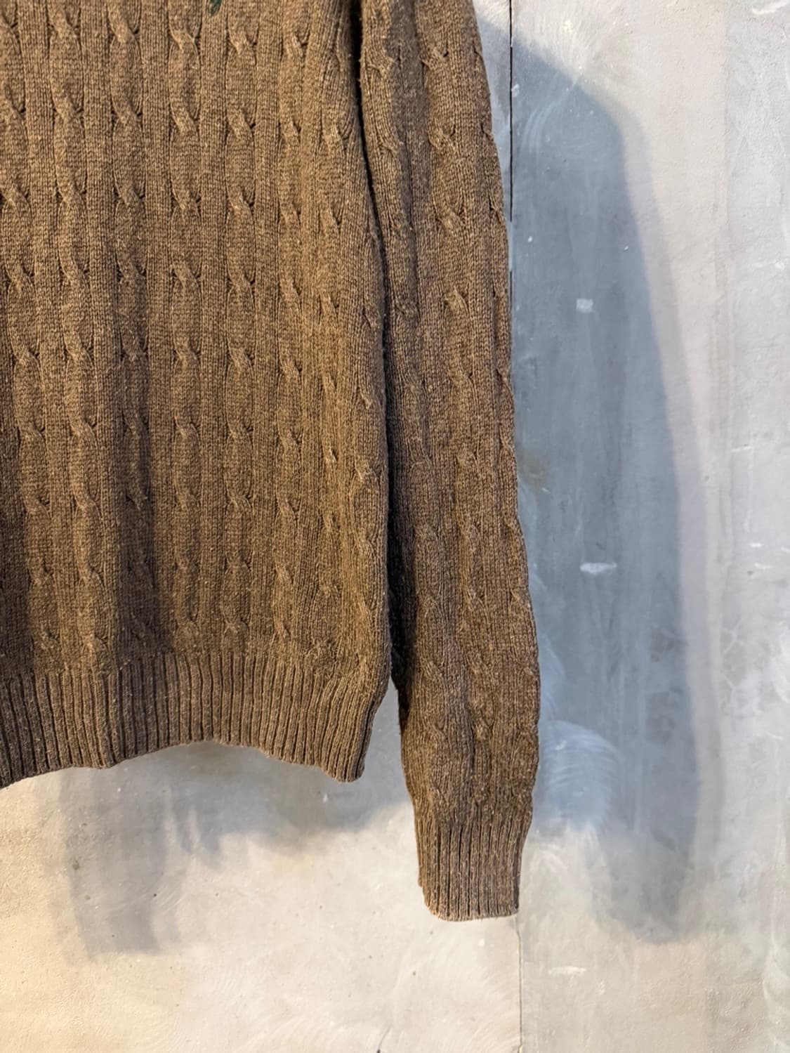 폴로 랄프로렌 100% 실크 케이블 니트 100~103 상품이미지8