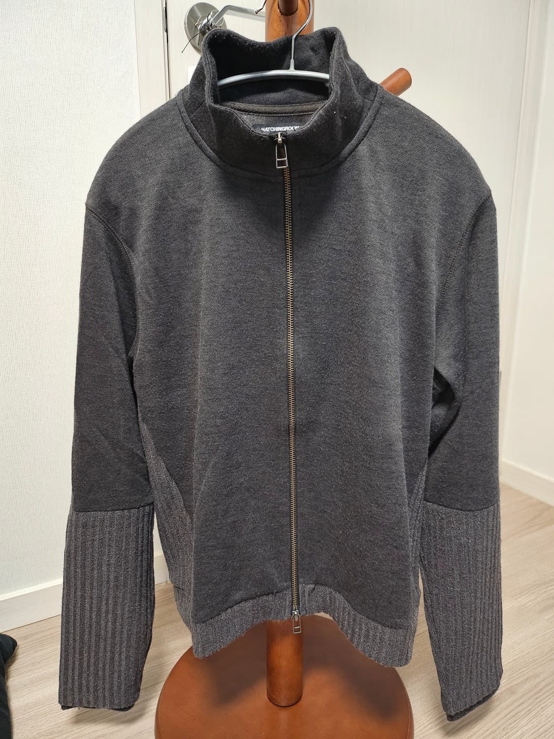 해칭룸 Double sleeve Track Cardigan 상품이미지2