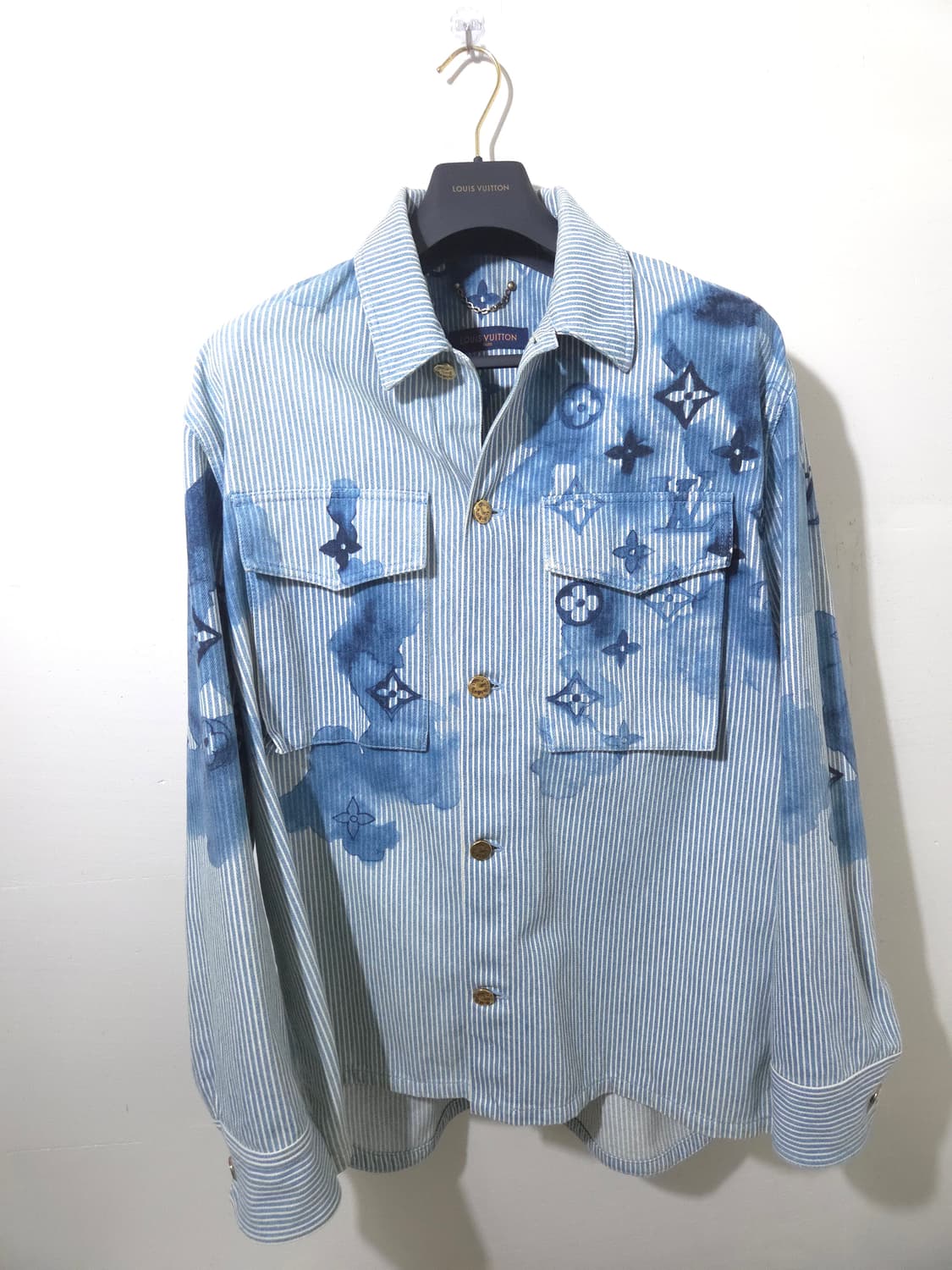 [새상품급] 루이비통 워터컬러 셔츠 자켓 XL Size 상품이미지1